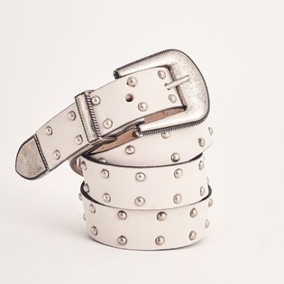 Cinto Couro Tachas - COTTON