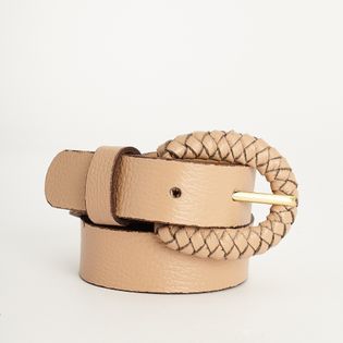 Cinto Fivela Trançada - FENDI