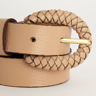 Cinto Fivela Trançada - FENDI