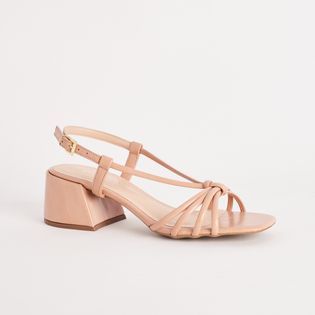Sandália Baixa Tiras - ROSA QUARTZO