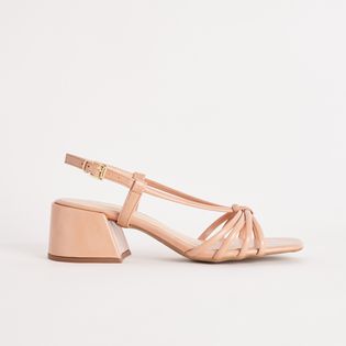 Sandália Baixa Tiras - ROSA QUARTZO