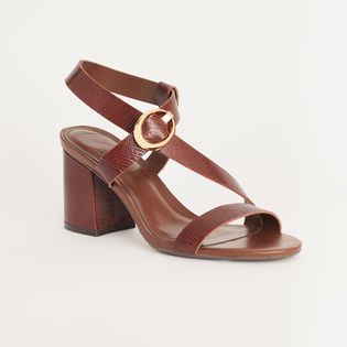 Sandalia Nathasia em couro - EXPRESSO