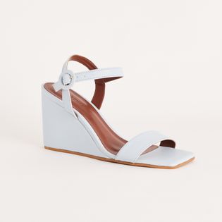 Anabela Fivela Forrada - AZUL CEU