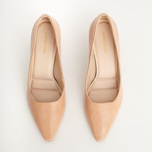 Scarpin Bico Quadrado - ROSA QUARTZO