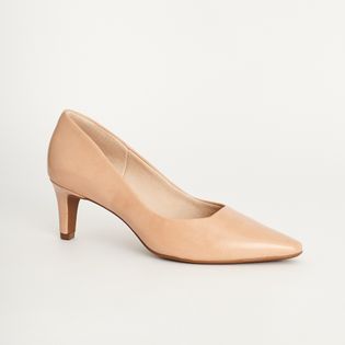 Scarpin Bico Quadrado - ROSA QUARTZO