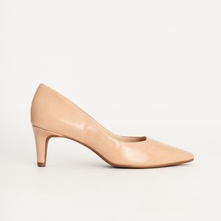 Scarpin Bico Quadrado - ROSA QUARTZO