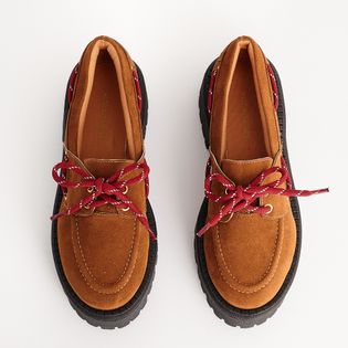 Mocassim Tratorado Camurça - CAMEL