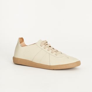 Tênis Couro Cadarço Elástico - COTTON