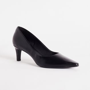 Scarpin Bico Quadrado - PRETA