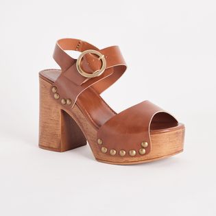 Plataforma Tachinhas Laterais - MARROM