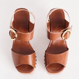 Plataforma Tachinhas Laterais - MARROM