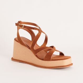 Anabela Camurça Salto Linhão - CAMEL