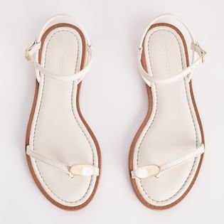 Rasteira Enfeite Metálico - COTTON