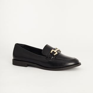 Mocassim Bridão Casual - PRETA