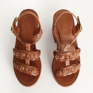 Plataforma Melanie - MARROM