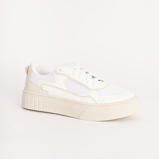 Tênis Recortes Vivo - COTTON/BRANCO