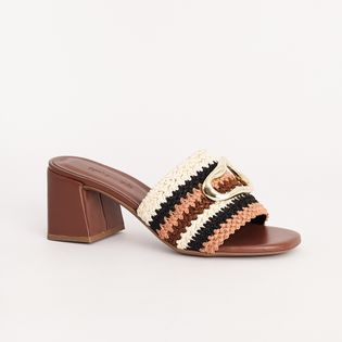 Tamanco Crochê - MULTICOLOR TERROSO