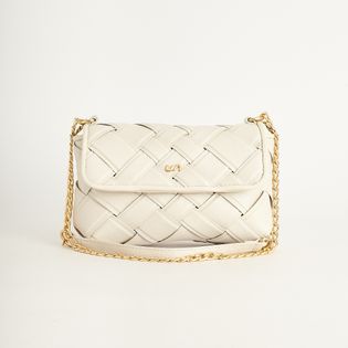 Bolsa Couro Tiras Tressê - COTTON