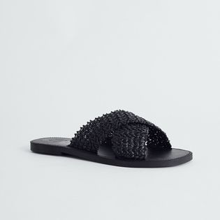 Rasteira Mary - PRETA