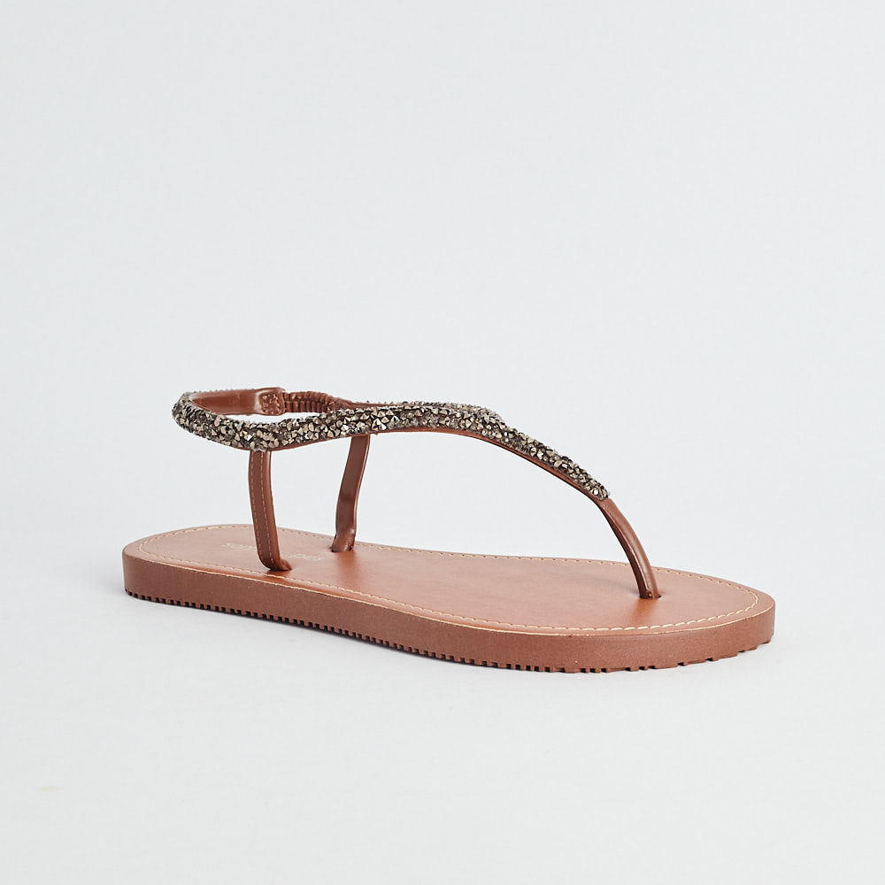 Sandália Rasteira Oferta Rasteira Feminina Sonho dos Pés