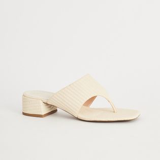 Tamanco Textura Ráfia - COTTON