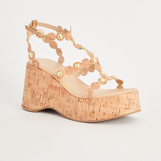 Plataforma Cortiça Tachas - NATURAL