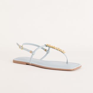 Rasteira Fio Enfeite - AZUL CEU