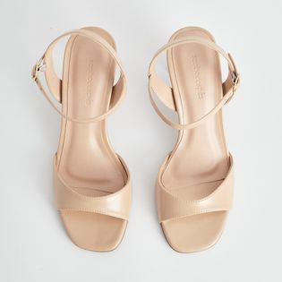 Sandália Alta Salto Orgânico - ROSADO