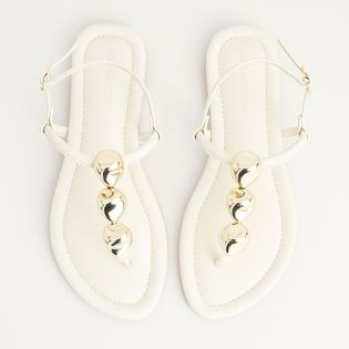 Rasteira Traseiro Slim Trio Enfeite - COTTON