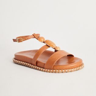 Papete Pedras Vira Bordada - CAMEL