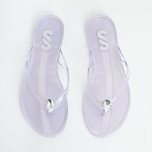 Chinelo PVC Strass - CRISTAL